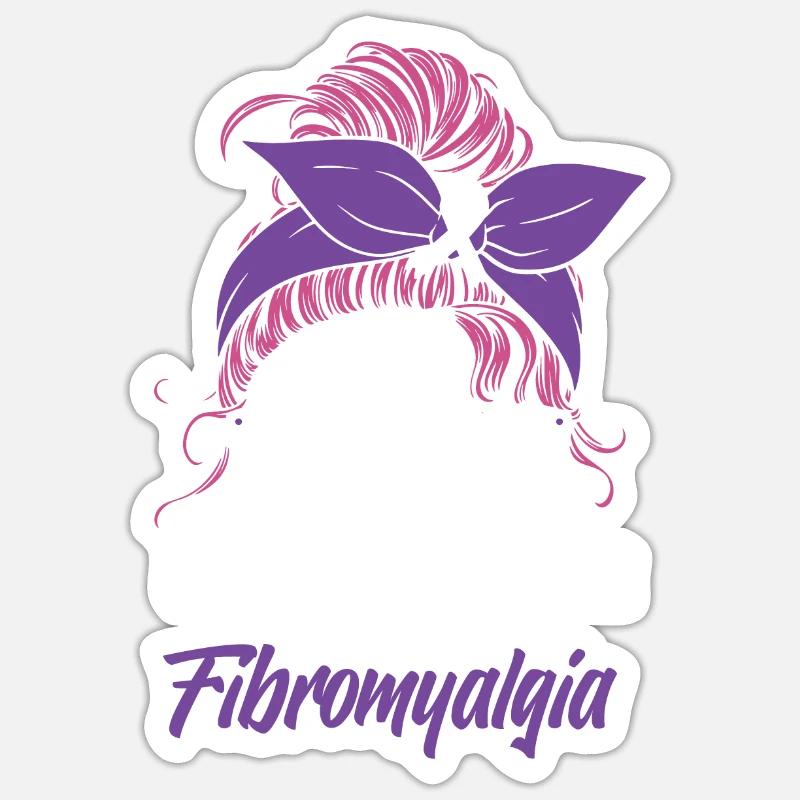 Fibromyalgia Rheumatism Cool Sticker size S (10 x 10 cm)