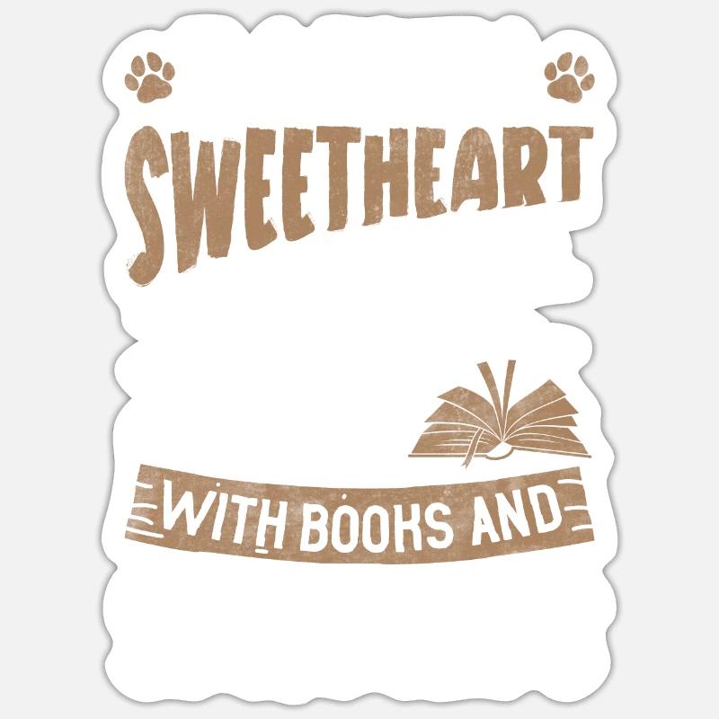 Schäferhund - Sticker Größe S (10 x 10 cm) - Mattweiß