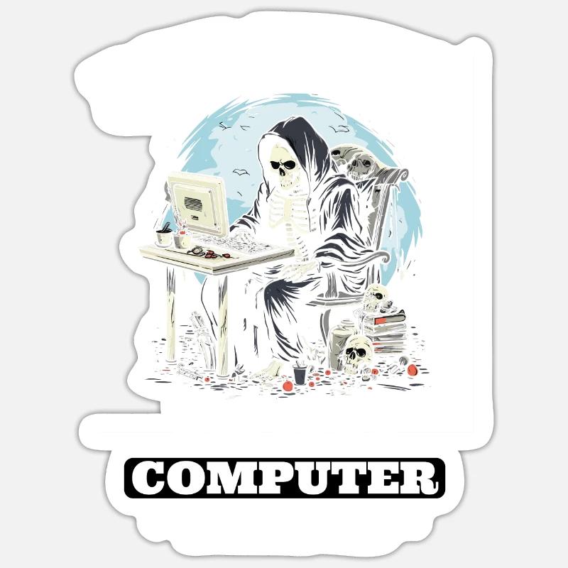 Mein Beta macht Computerdinge Programmierer Sticker Größe S (10 x 10 cm)