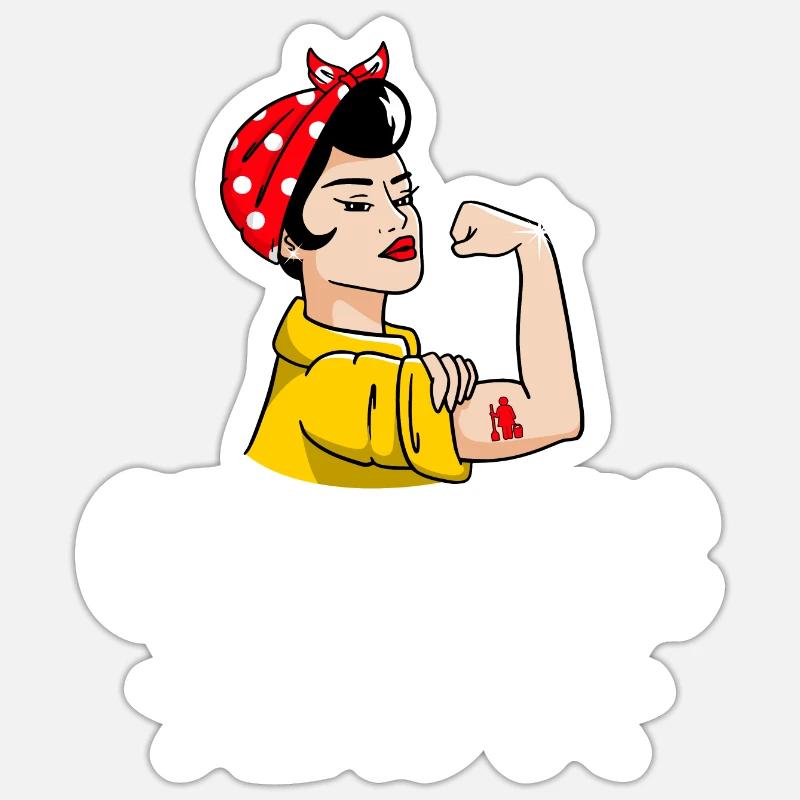 Sticker Größe S (10 x 10 cm) - 