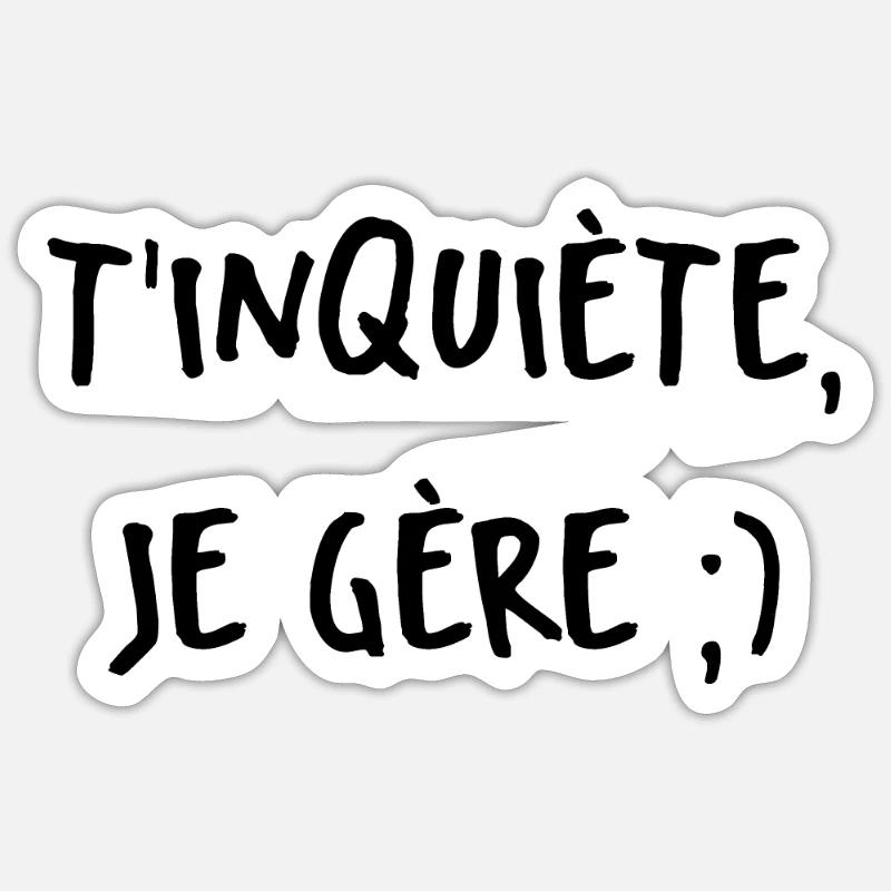 Sticker taille S (10 x 10 cm) - 