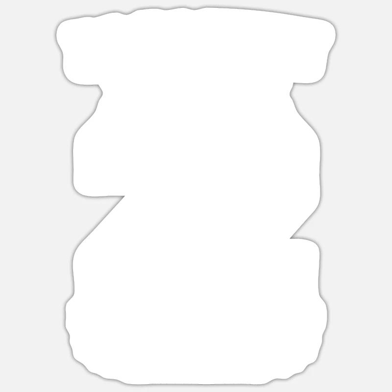 22. Geburtstag Geschenk Das Leben Beginnt Mit 22 - Sticker Größe S (10 x 10 cm) - Mattweiß