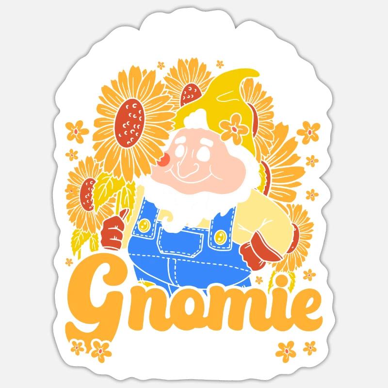 Gartenzwerge Nur Noch Einen Gartenzwerg Sticker Größe S (10 x 10 cm)