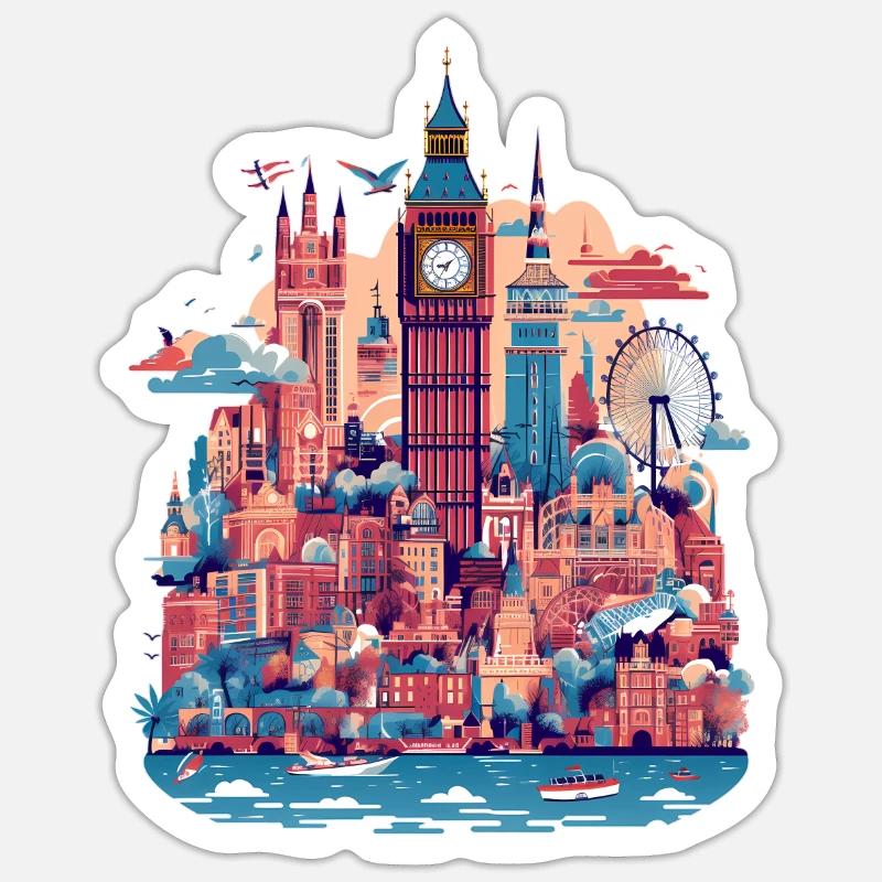 Sticker taille S (10 x 10 cm) - 