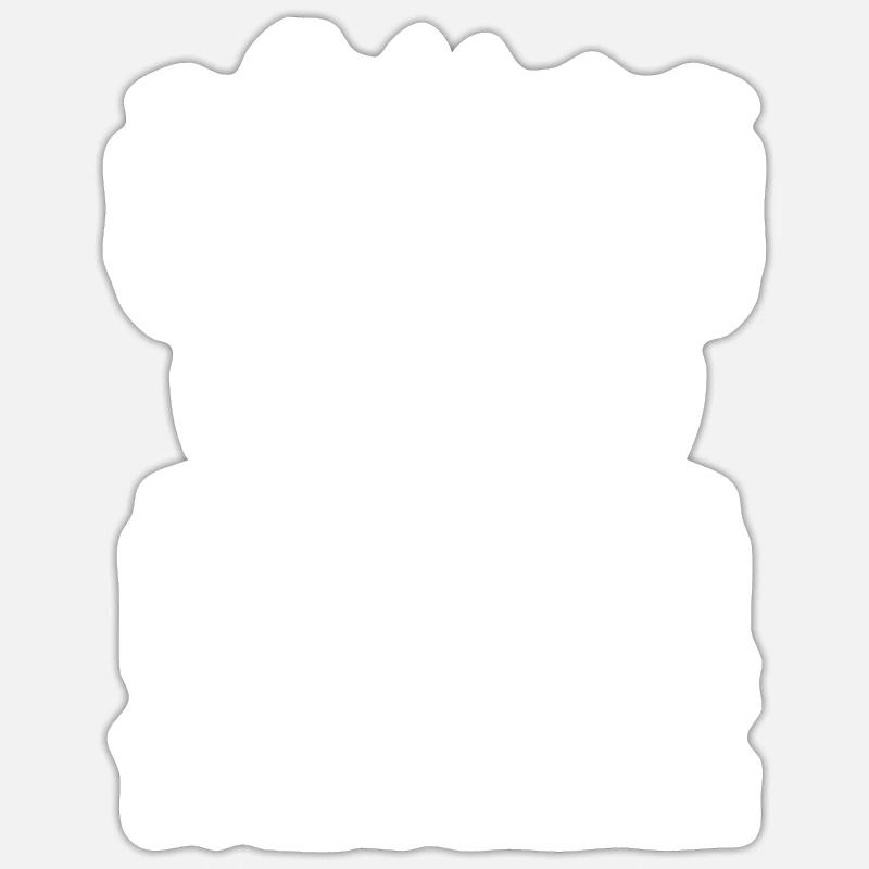 Reichet mir den Bogen Chefin will Bogenschießen - Sticker Größe S (10 x 10 cm) - Mattweiß