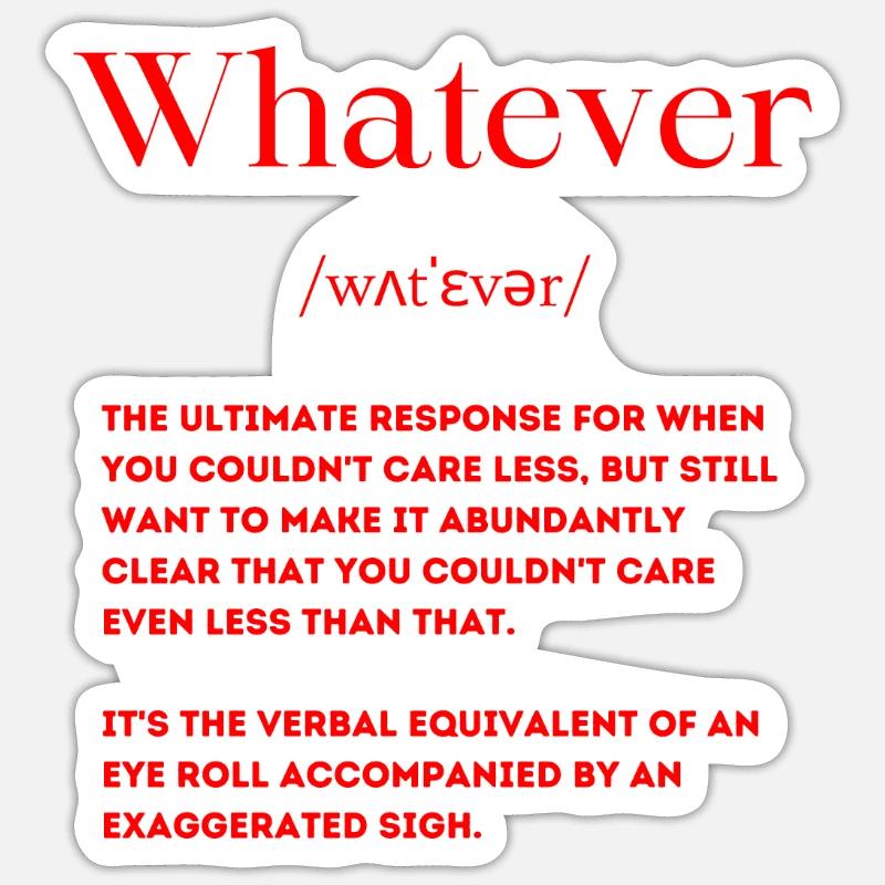 Sticker size S (10 x 10 cm) - 