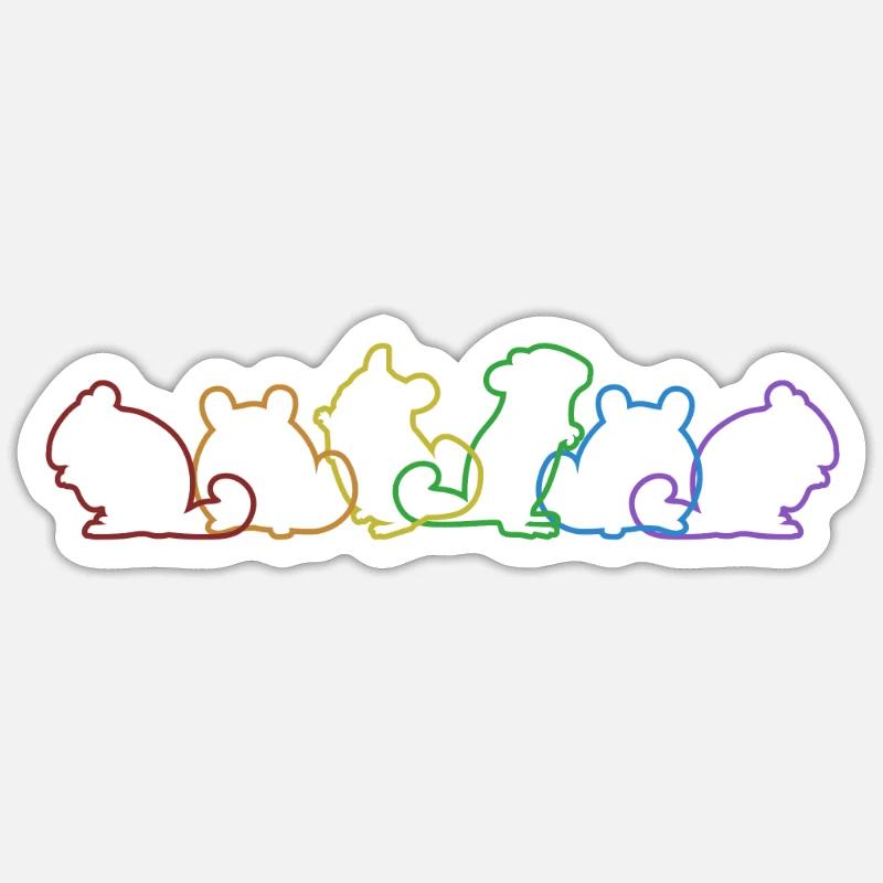 Sticker size S (10 x 10 cm) - 