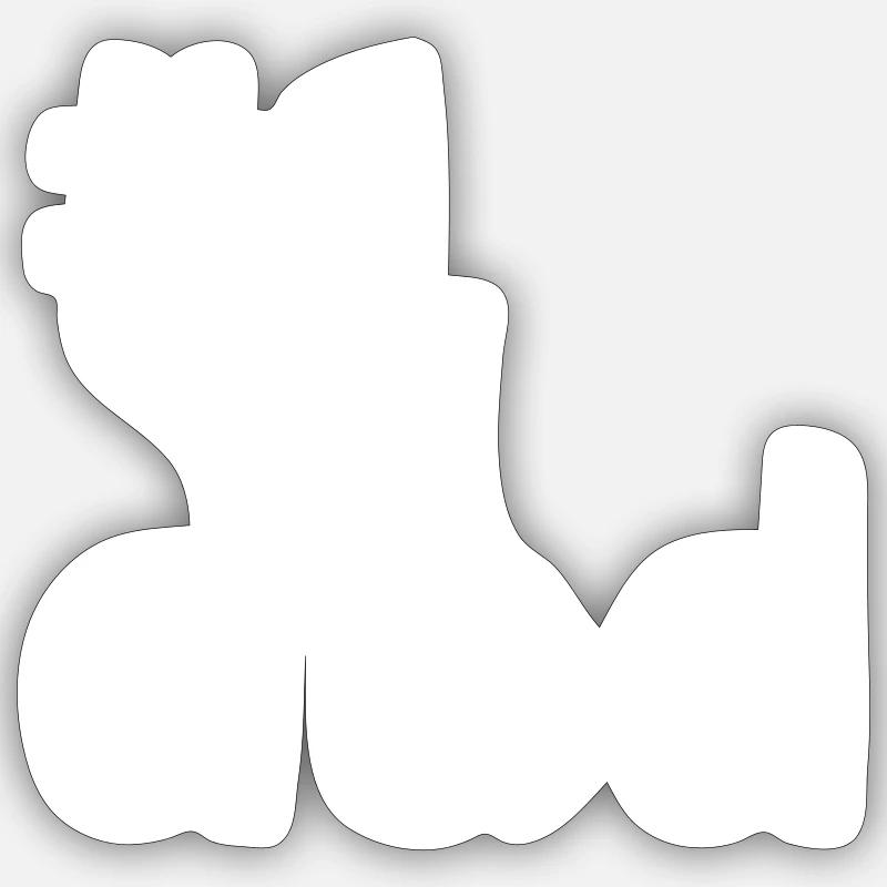 Sticker taille S (10 x 10 cm) - 