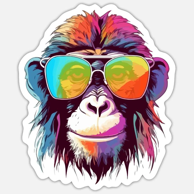 Sticker taille S (10 x 10 cm) - 