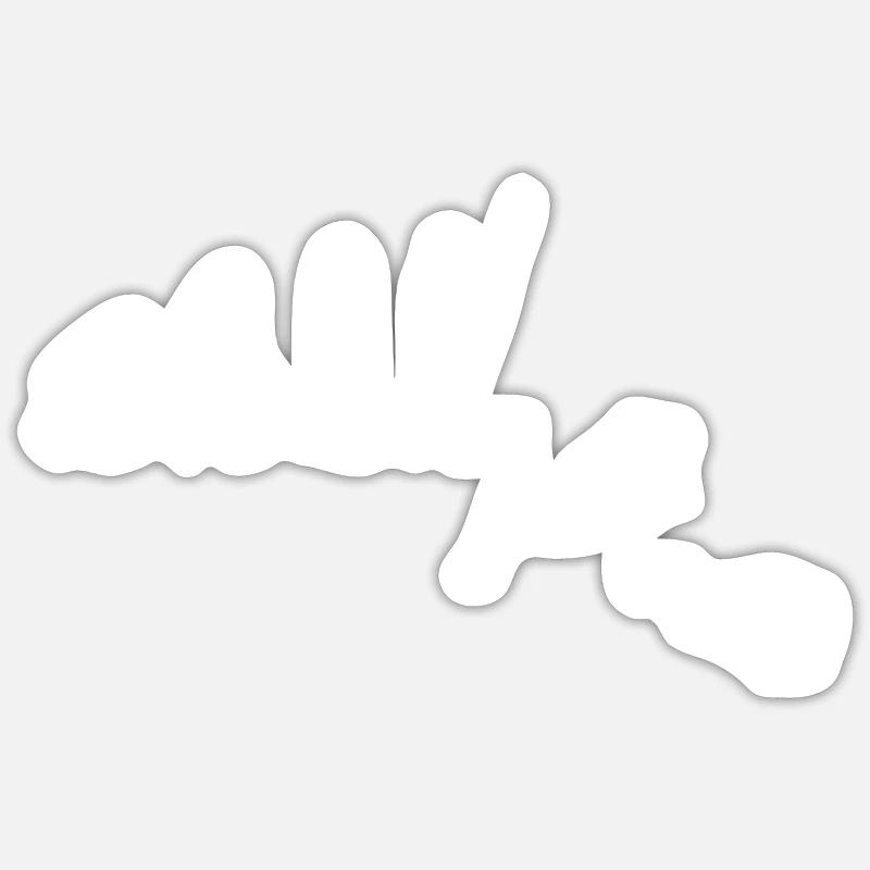 Évolution du plongeur drôle de plongeur Sticker taille S (10 x 10 cm)