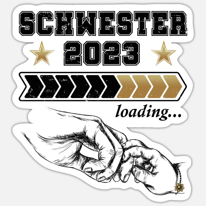 Sticker Größe S (10 x 10 cm) - 