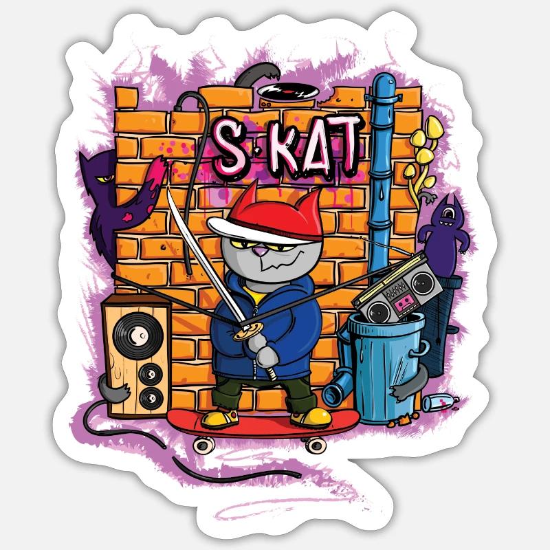 Sticker size S (10 x 10 cm) - 