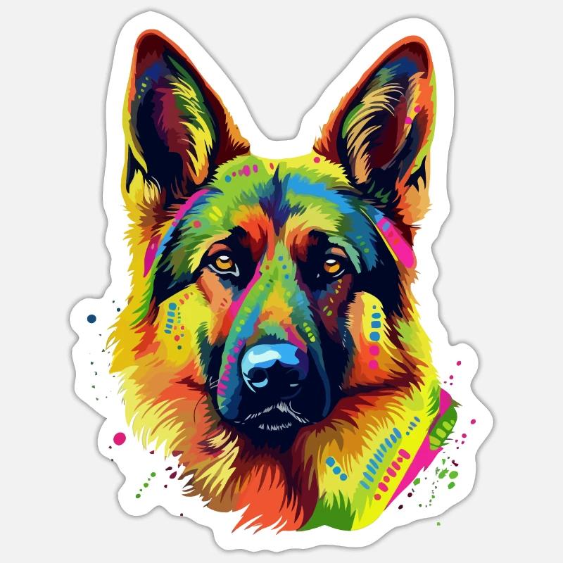 Sticker Größe S (10 x 10 cm) - 
