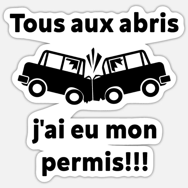 Sticker taille S (10 x 10 cm) -