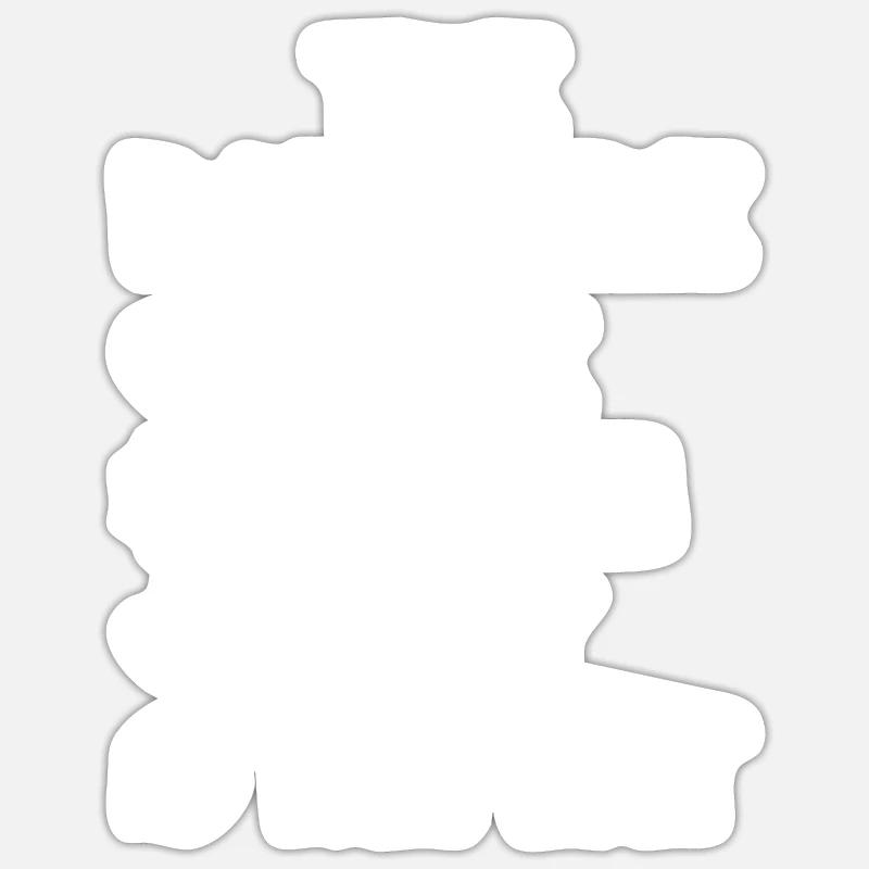 The Dad Code Love Laugh Play Repeat Sticker Größe S (10 x 10 cm)