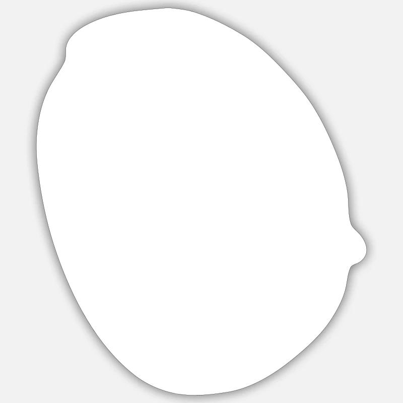 Pacifist Gift - Sticker size S (10 x 10 cm) - white matte