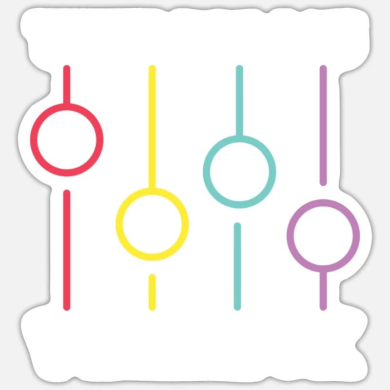 Sticker taille S (10 x 10 cm) - 