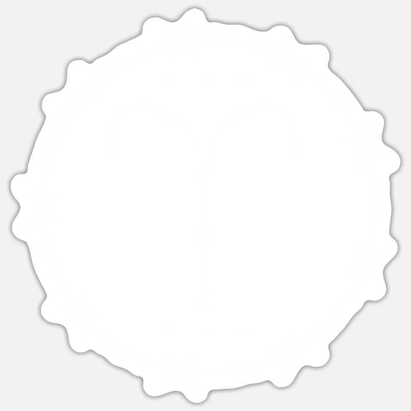 Widder Sternzeichen Sticker Größe S (10 x 10 cm)