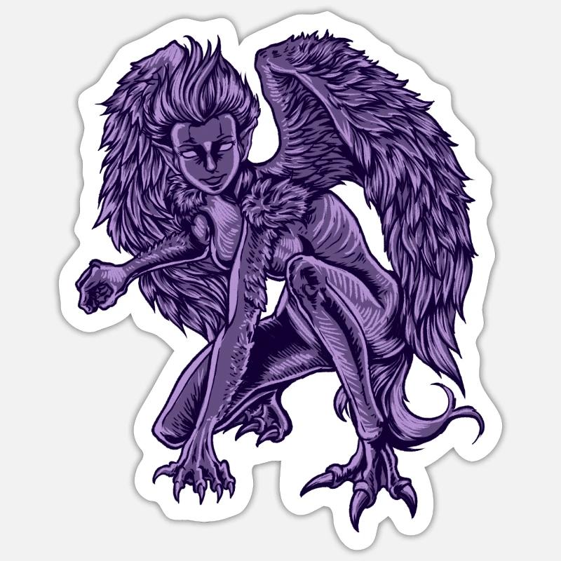 Harpy eagle Sticker size S (10 x 10 cm)