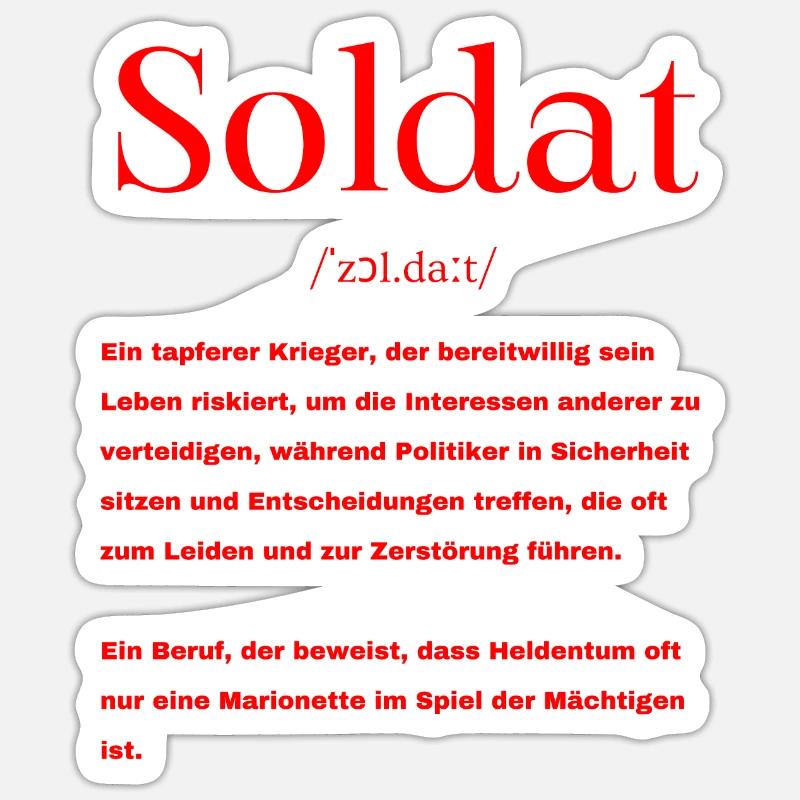 Sticker Größe S (10 x 10 cm) - 