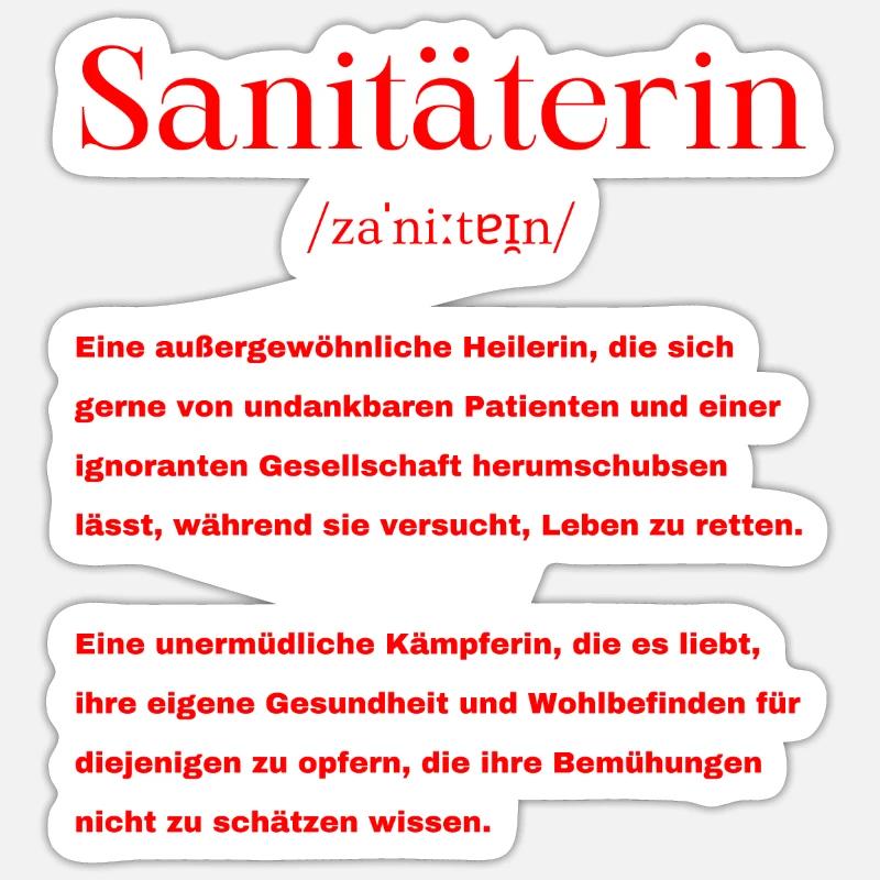Sticker Größe S (10 x 10 cm) - 
