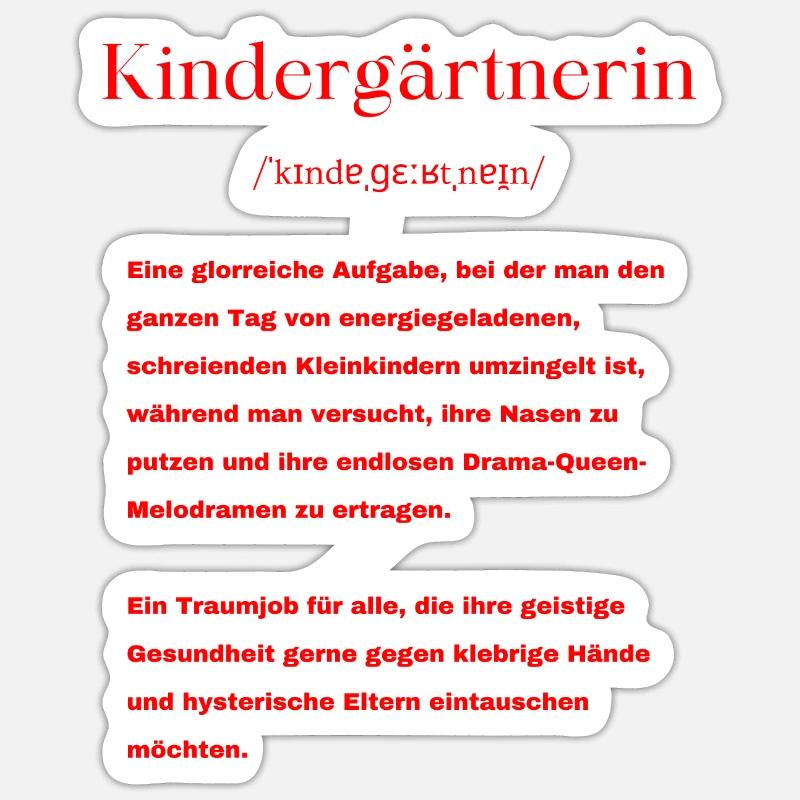 Sticker Größe S (10 x 10 cm) - 
