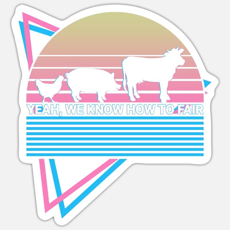 Sticker taille S (10 x 10 cm) - 