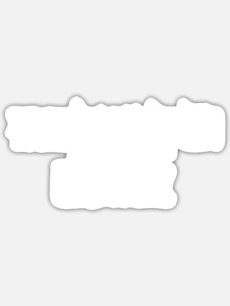Feuerwehr - Tapferkeit im Einsatz - Sticker Größe S (10 x 10 cm) - Mattweiß