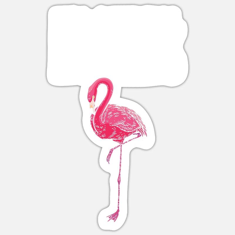 Amputated Leg Prosthesis Gift - Sticker size S (10 x 10 cm) - white matte