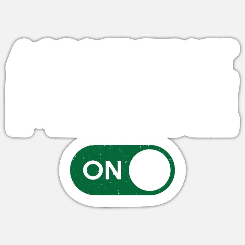 Mode comptable drôle en tenue - Sticker taille S (10 x 10 cm) - blanc mat