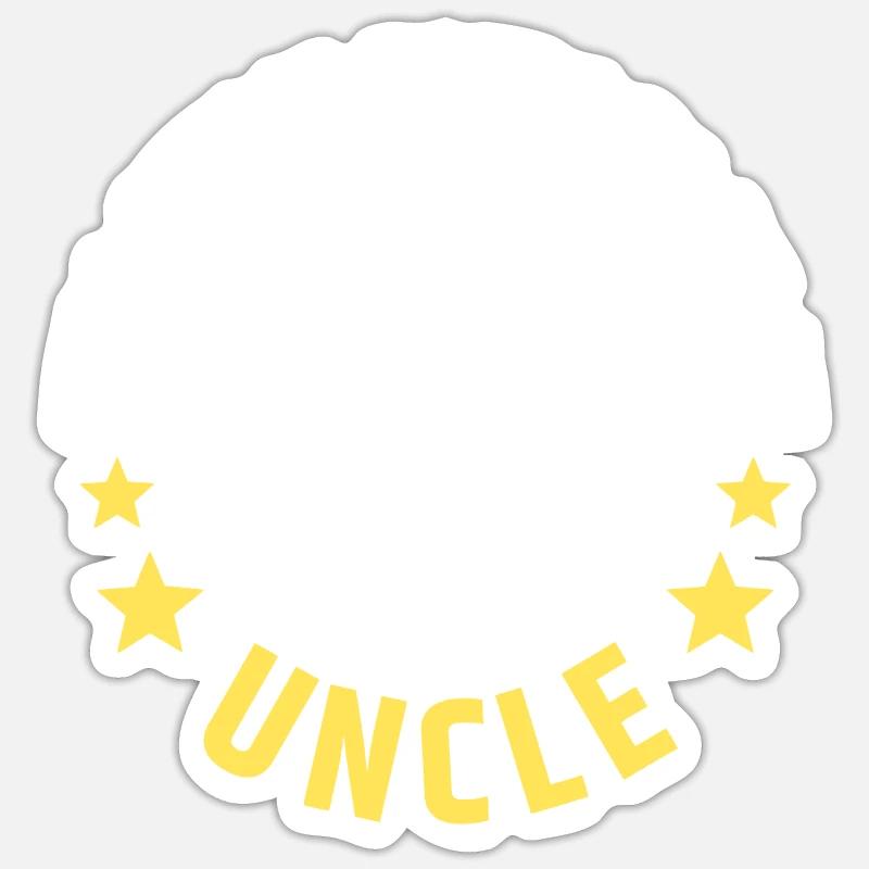 Dieser Typ wird ein Onkel Sticker Größe S (10 x 10 cm)