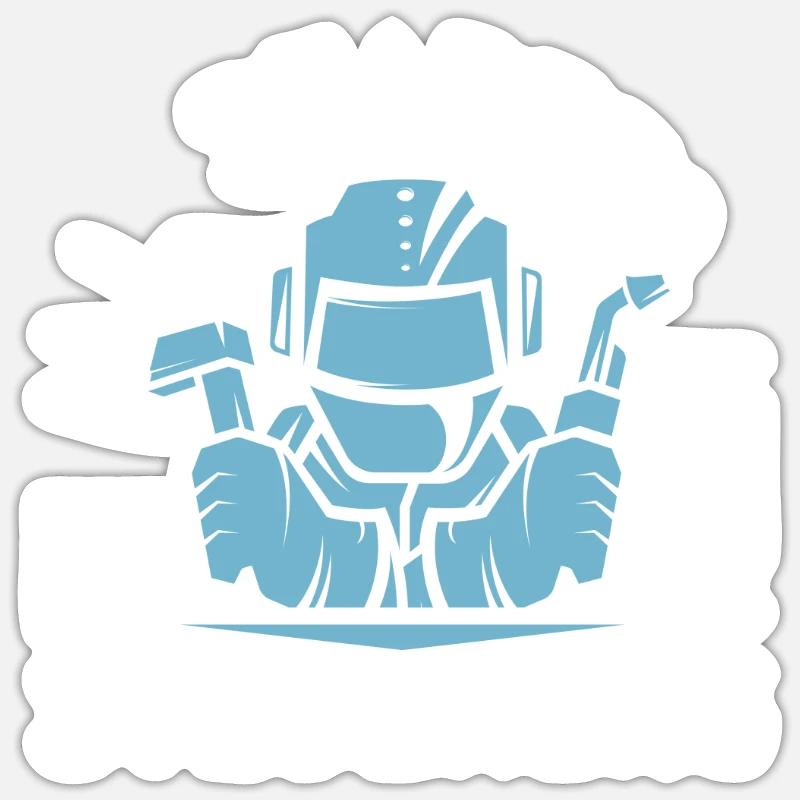 Sticker taille S (10 x 10 cm) -
