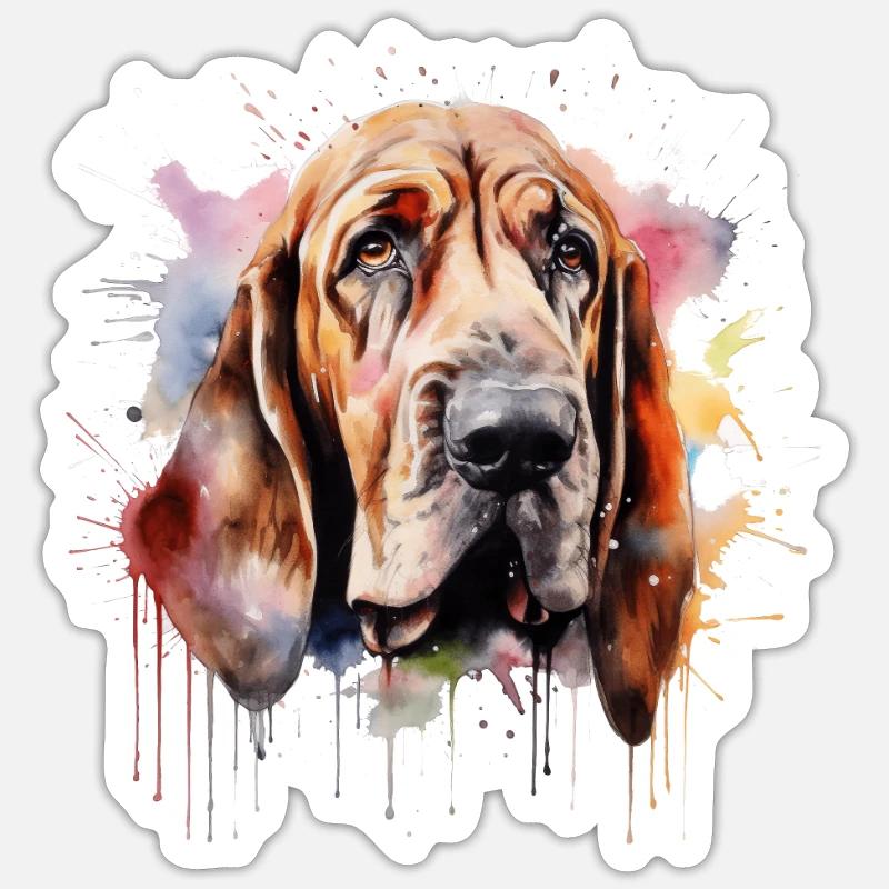 Limier - Sticker taille S (10 x 10 cm) - blanc mat
