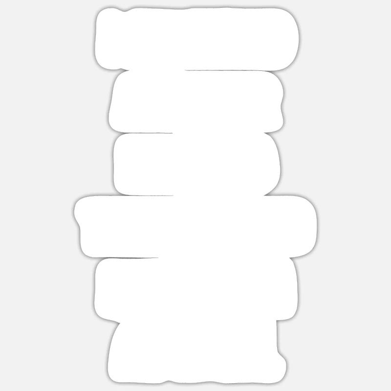 Ich überlebte ein weiteres Treffen, das hätte sein sollen - Sticker Größe S (10 x 10 cm) - Mattweiß