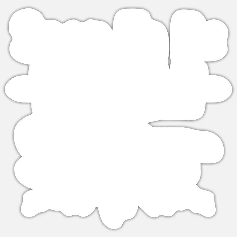 Sticker Größe S (10 x 10 cm) - 