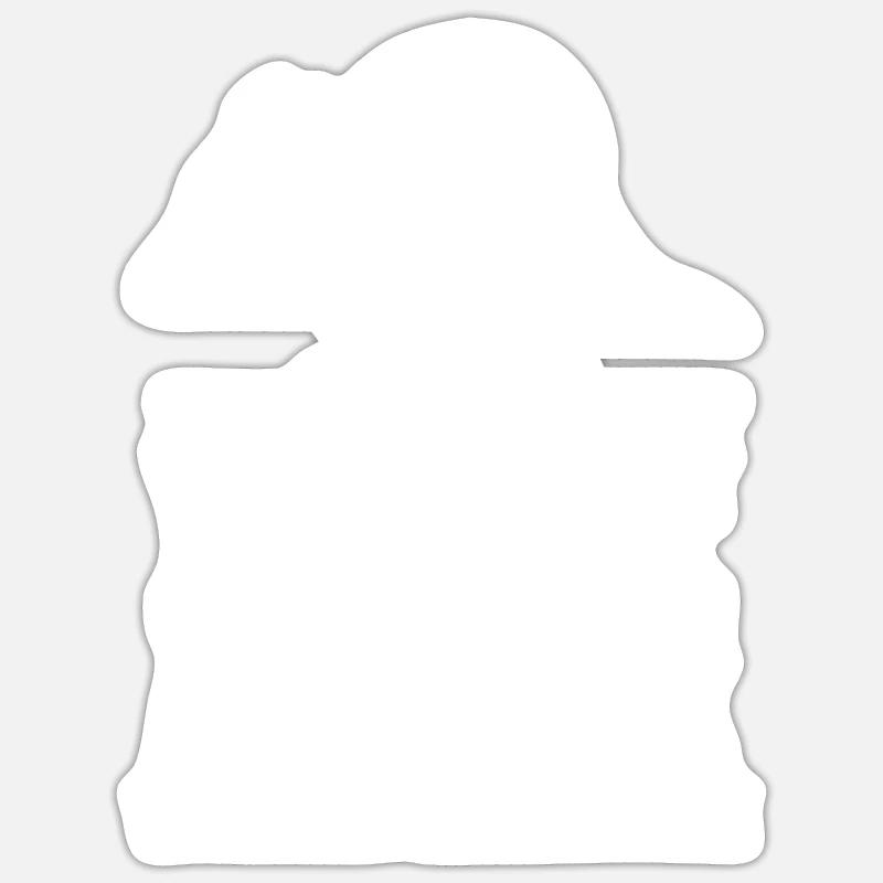 Oryctérope Sticker taille S (10 x 10 cm)