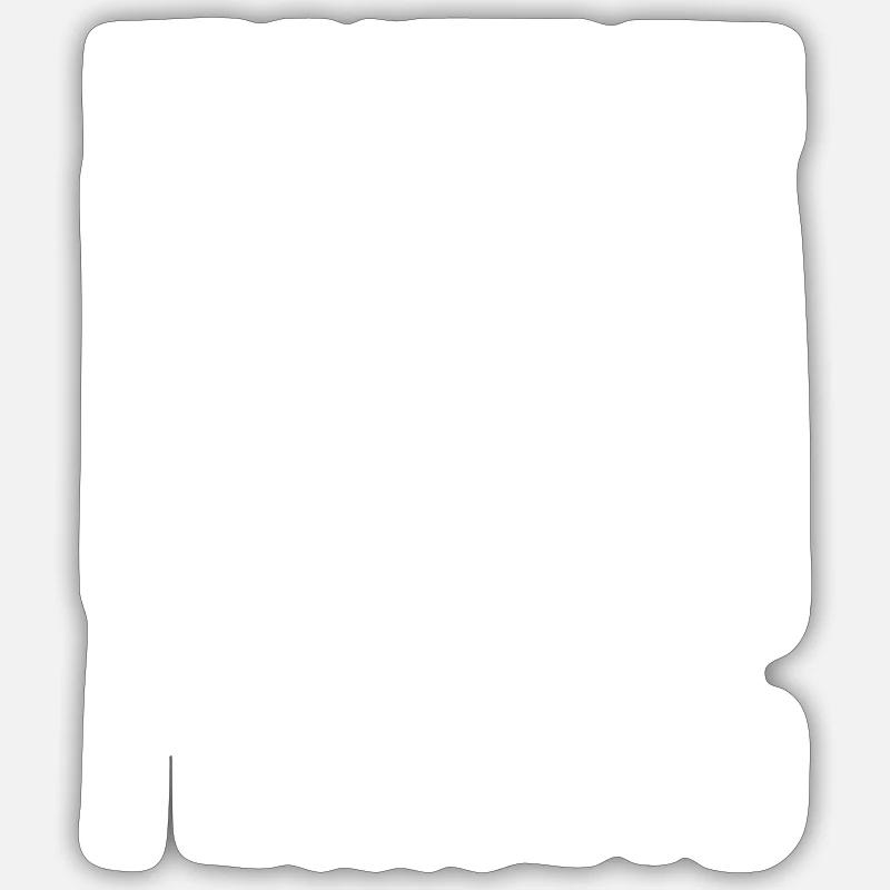 Frettchen Iltis Niedlich - Sticker Größe S (10 x 10 cm) - Mattweiß