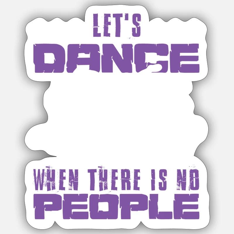 Breakdancing Dancing Sticker size S (10 x 10 cm)