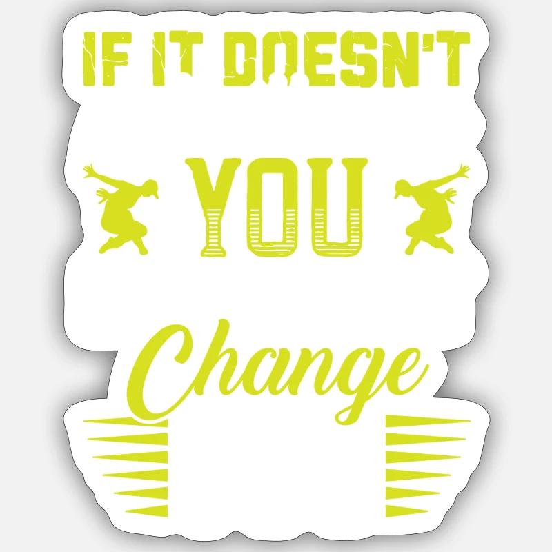 Breakdance Cool Saying Sticker size S (10 x 10 cm)