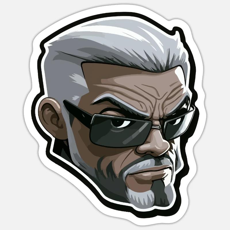 Cooler Typ Sticker Größe S (10 x 10 cm)