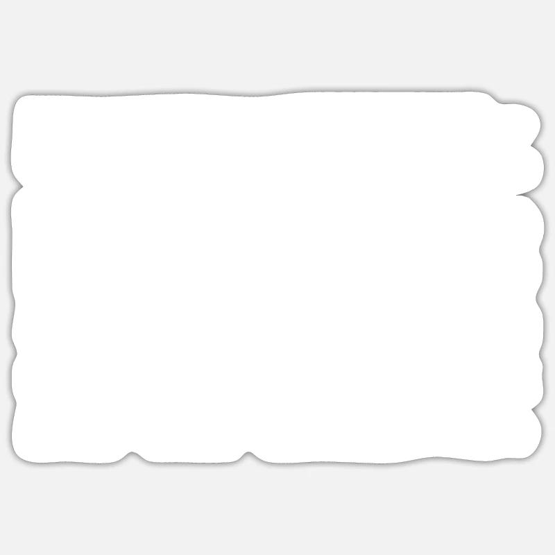 Drapeau américain Boy Scout - Sticker taille S (10 x 10 cm) - blanc mat