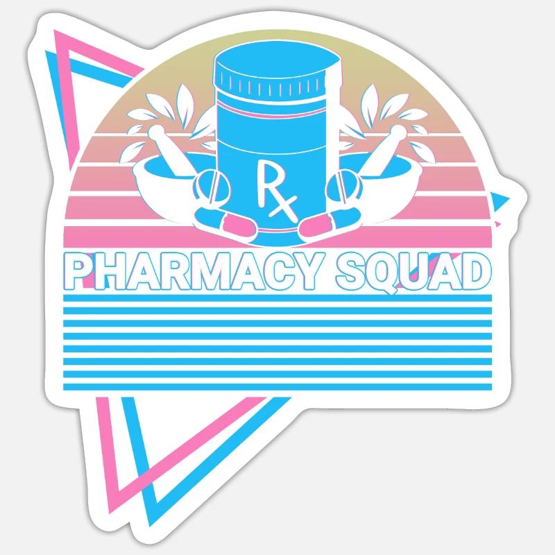 Sticker Größe S (10 x 10 cm) - 