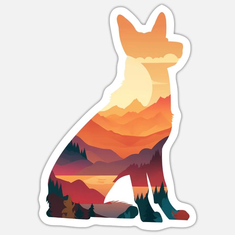 Sticker taille S (10 x 10 cm) - 