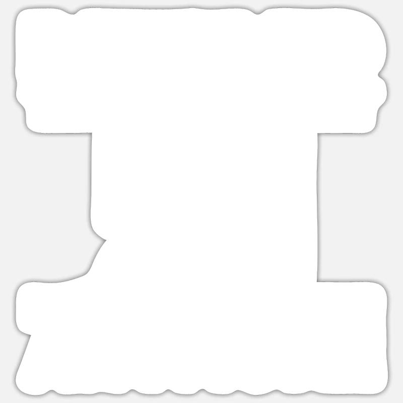 Support technique retiré Sticker taille S (10 x 10 cm)