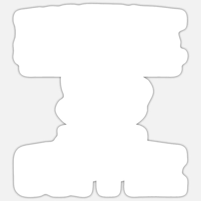 Support technique Amateurs de café Sysadmin Humour Sticker taille S (10 x 10 cm)