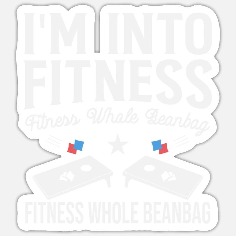 Cornhole Player Cornhole Team Cornhole Game Sticker taille S (10 x 10 cm)