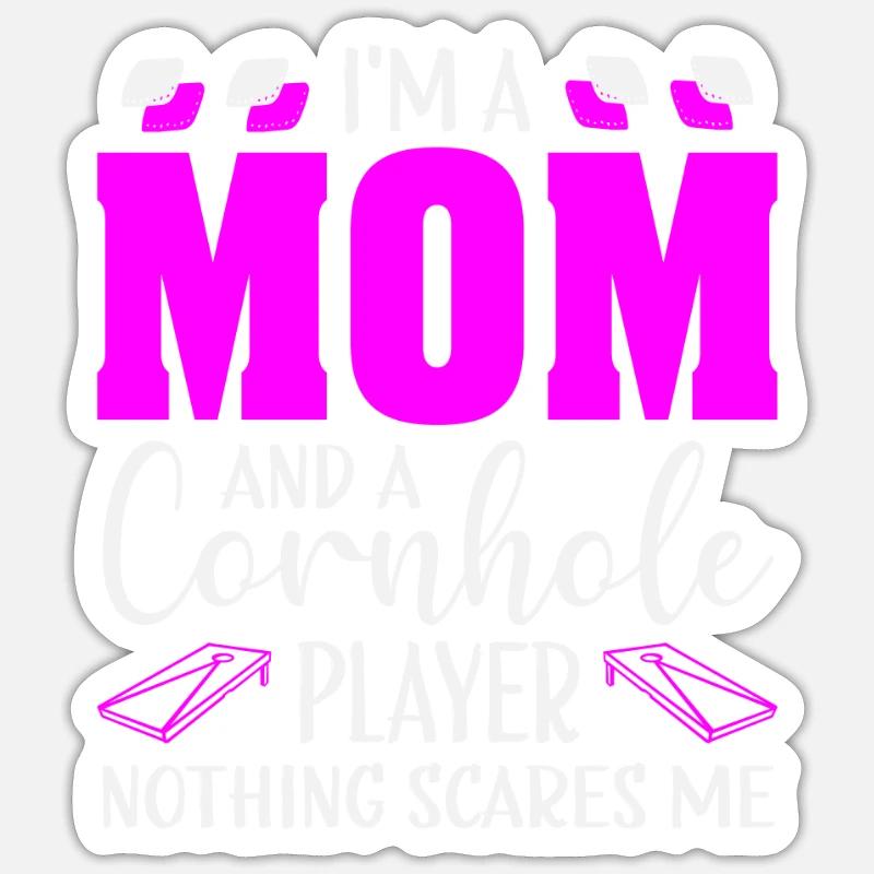 Cornhole Player Cornhole Team Cornhole Game Sticker taille S (10 x 10 cm)