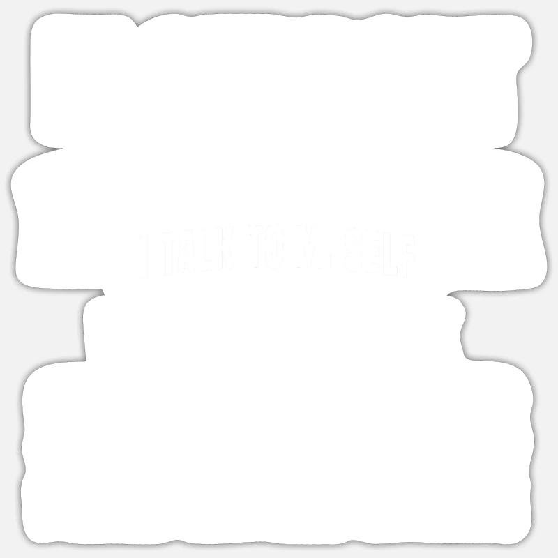 Funny IT Support Gift - Sticker size S (10 x 10 cm) - white matte