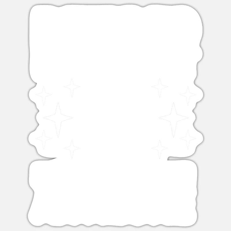 Funny IT support slogan Sticker size S (10 x 10 cm)