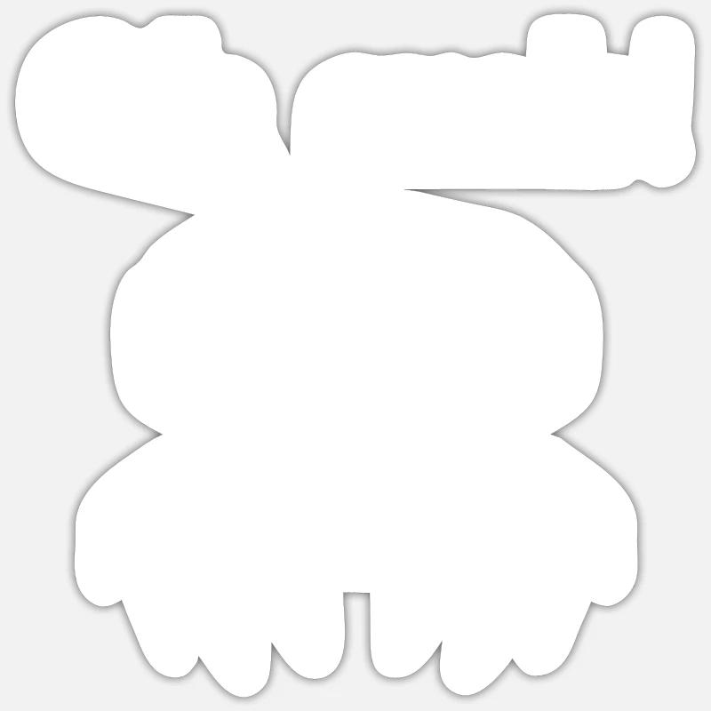 Sticker Größe S (10 x 10 cm) - 